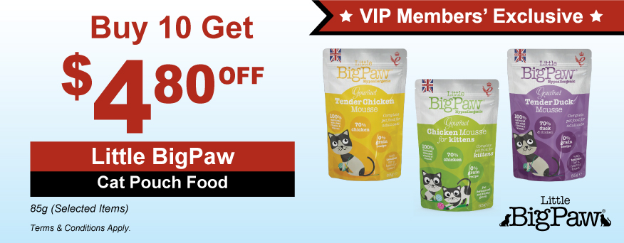 Little Big Paw Cat Pouch Food Promo